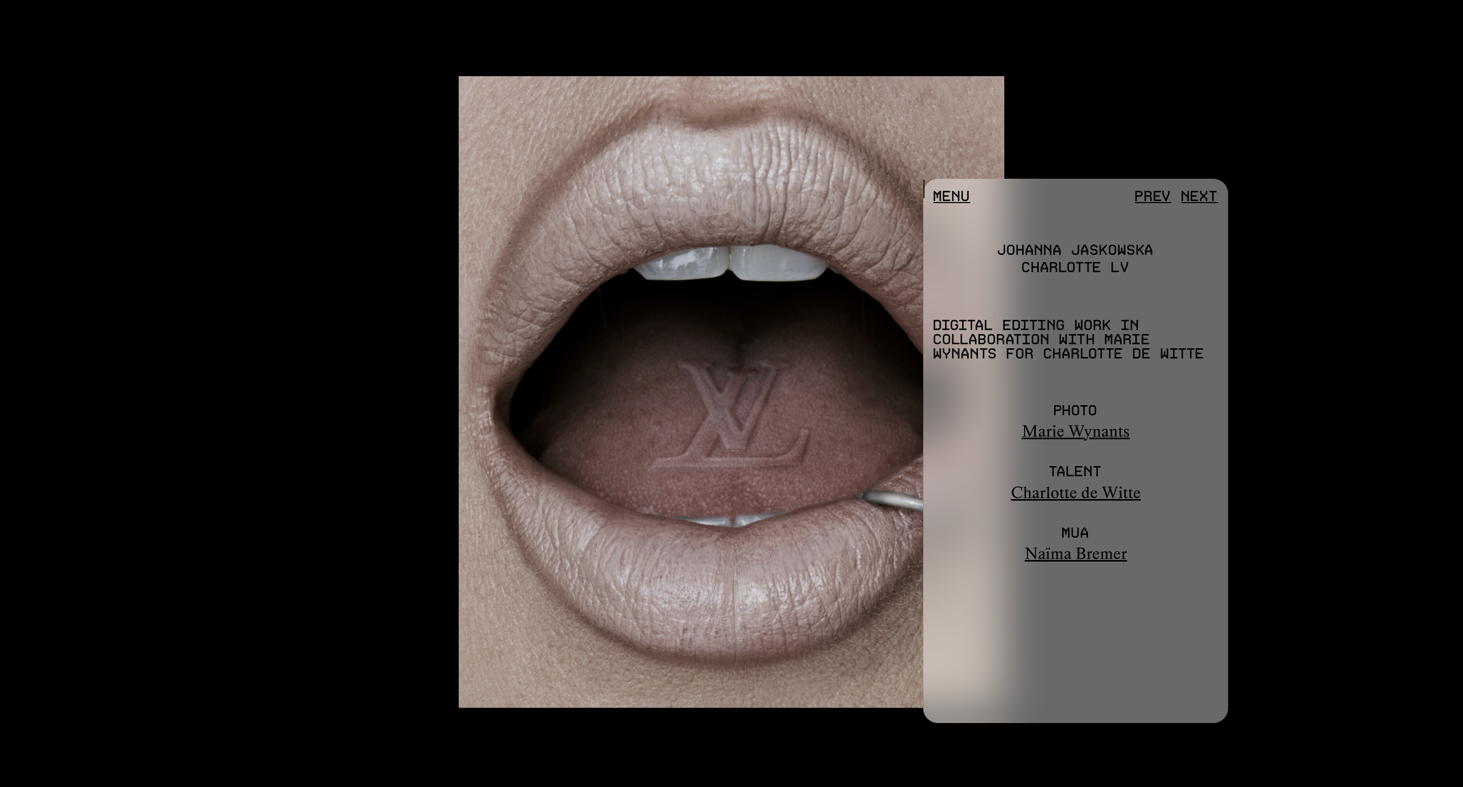 Johanna Jaskowska website third screenshot